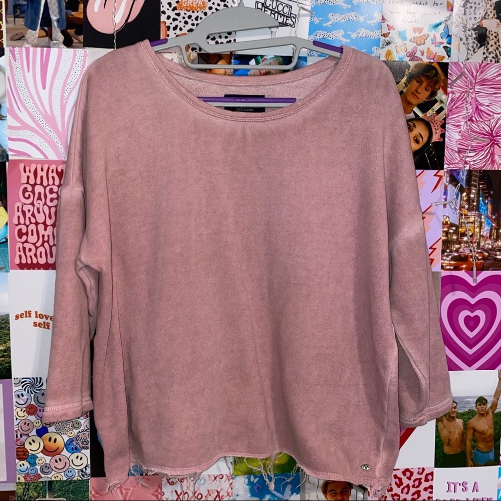 American Eagle Pink Sweater